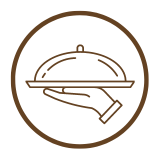 Vegetarian meals at Sujayeendra Guest House